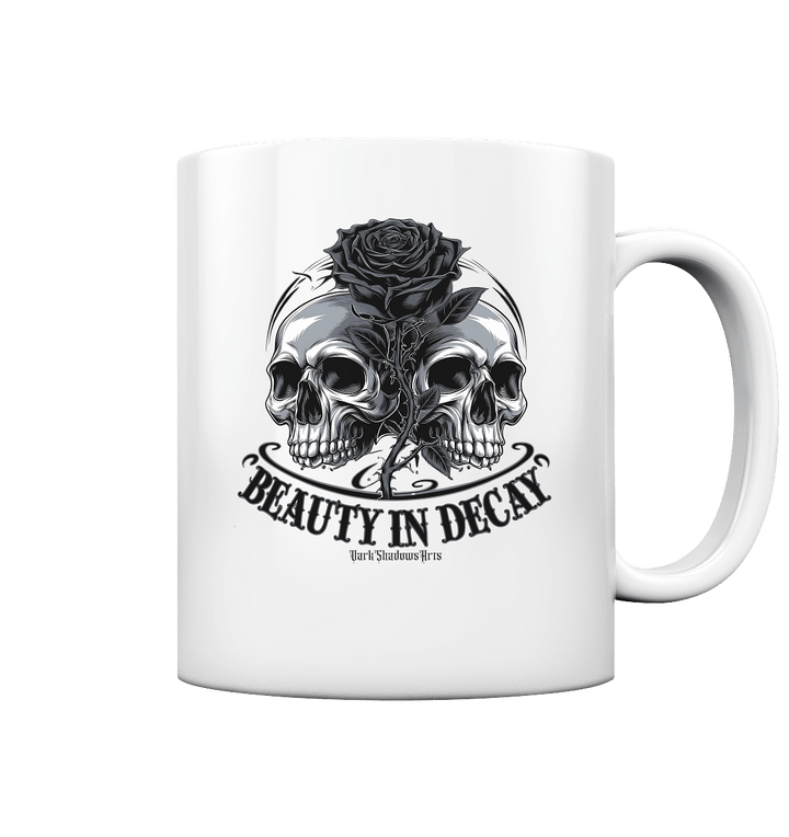 Schönheit im Verfall - Tasse glossy | Trinkgefäße | Dark Shadows Arts