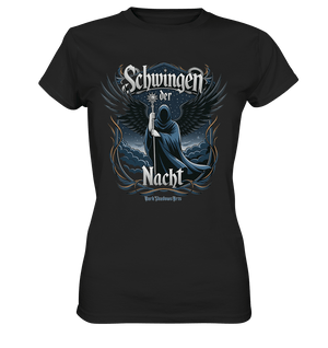 Schwingen der Nacht: Dunkle Eleganz und Mystik - Ladies Premium Shirt | Lady - Shirts | Dark Shadows Arts