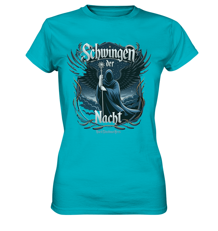 Schwingen der Nacht: Dunkle Eleganz und Mystik - Ladies Premium Shirt | Lady - Shirts | Dark Shadows Arts