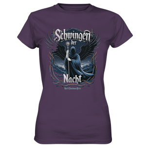Schwingen der Nacht: Dunkle Eleganz und Mystik - Ladies Premium Shirt | Lady - Shirts | Dark Shadows Arts