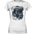 Schwingen der Nacht: Dunkle Eleganz und Mystik - Ladies Premium Shirt | Lady - Shirts | Dark Shadows Arts