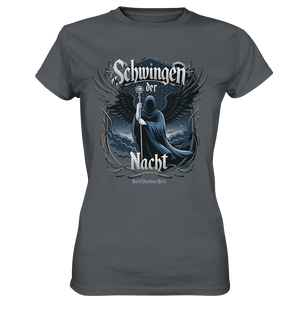 Schwingen der Nacht: Dunkle Eleganz und Mystik - Ladies Premium Shirt | Lady - Shirts | Dark Shadows Arts
