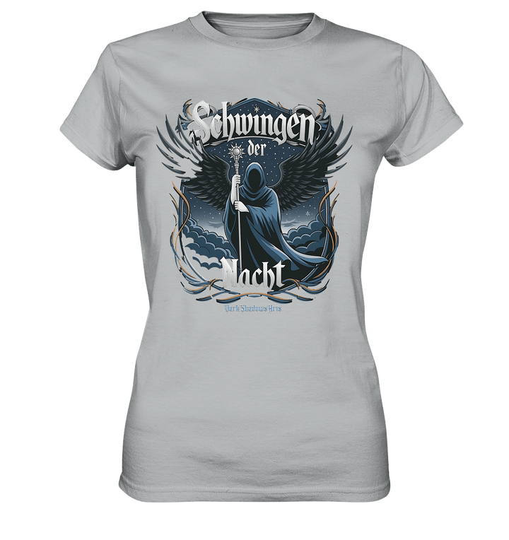 Schwingen der Nacht: Dunkle Eleganz und Mystik - Ladies Premium Shirt | Lady - Shirts | Dark Shadows Arts