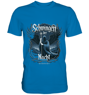 Schwingen der Nacht: Dunkle Eleganz und Mystik - Premium Shirt | Unisex - Shirts | Dark Shadows Arts