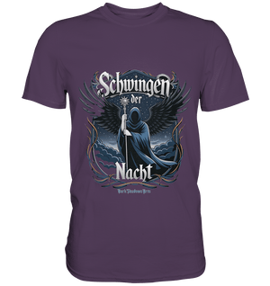 Schwingen der Nacht: Dunkle Eleganz und Mystik - Premium Shirt | Unisex - Shirts | Dark Shadows Arts