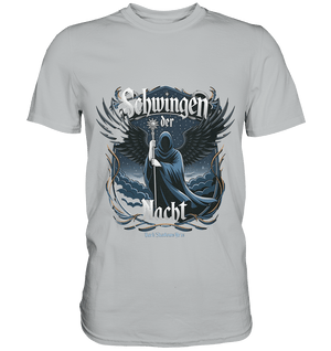 Schwingen der Nacht: Dunkle Eleganz und Mystik - Premium Shirt | Unisex - Shirts | Dark Shadows Arts