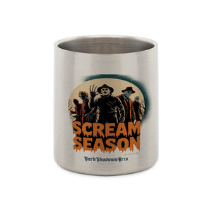 Scream Season - Edelstahl - Tasse mit Karabiner | Mug | Dark Shadows Arts