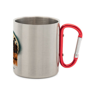 Scream Season - Edelstahl - Tasse mit Karabiner | Mug | Dark Shadows Arts