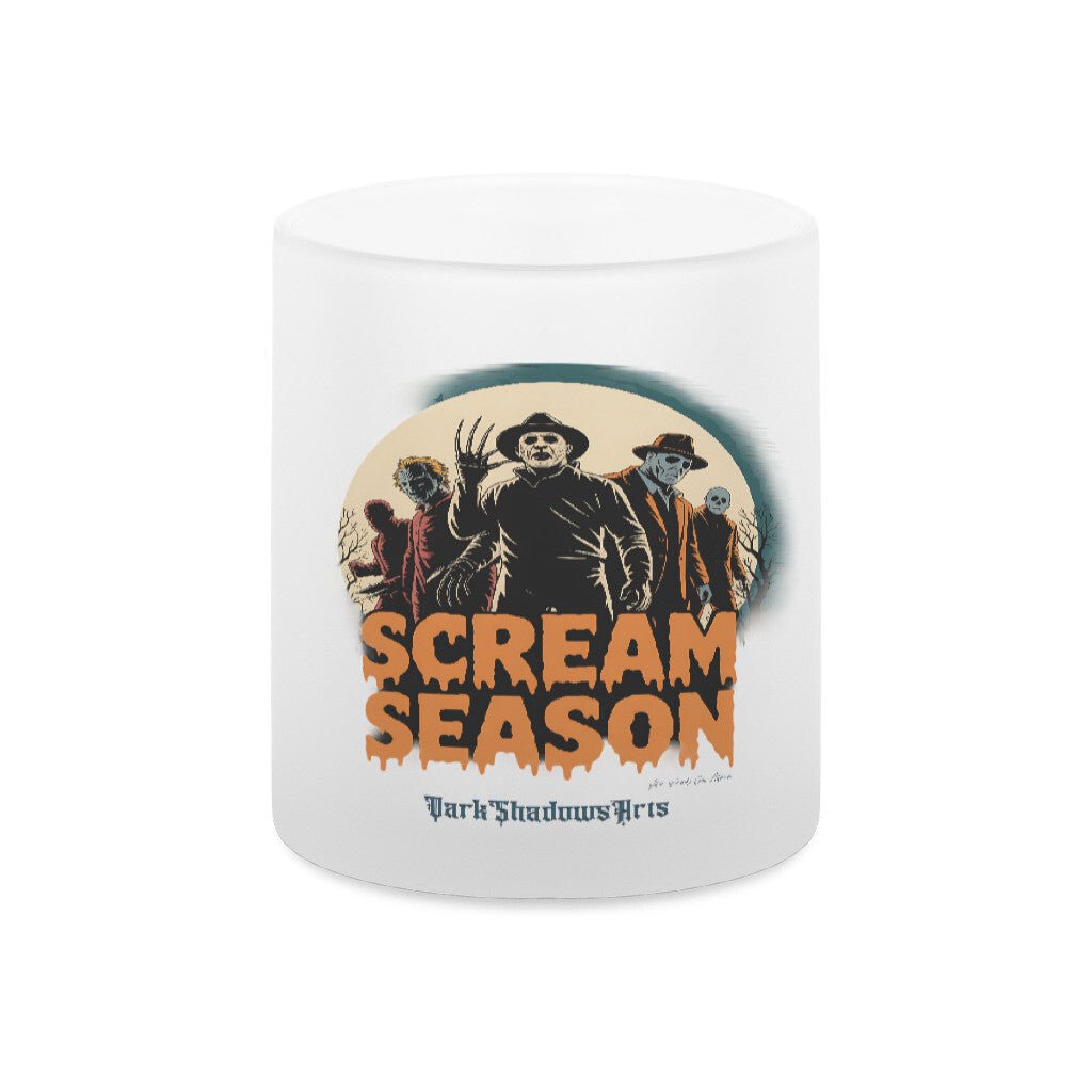 Scream Season - Glas - Tasse satiniert | Mug | Dark Shadows Arts