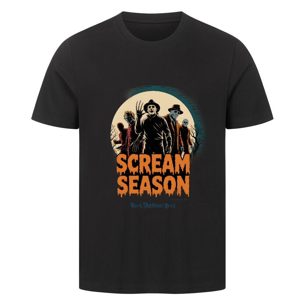 Scream Season - HigherBlanks Premium T-Shirt | T-Shirt | Dark Shadows Arts