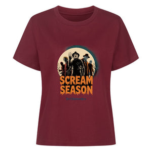 Scream Season - Premium Organic Shirt Women | T-Shirt | Dark Shadows Arts