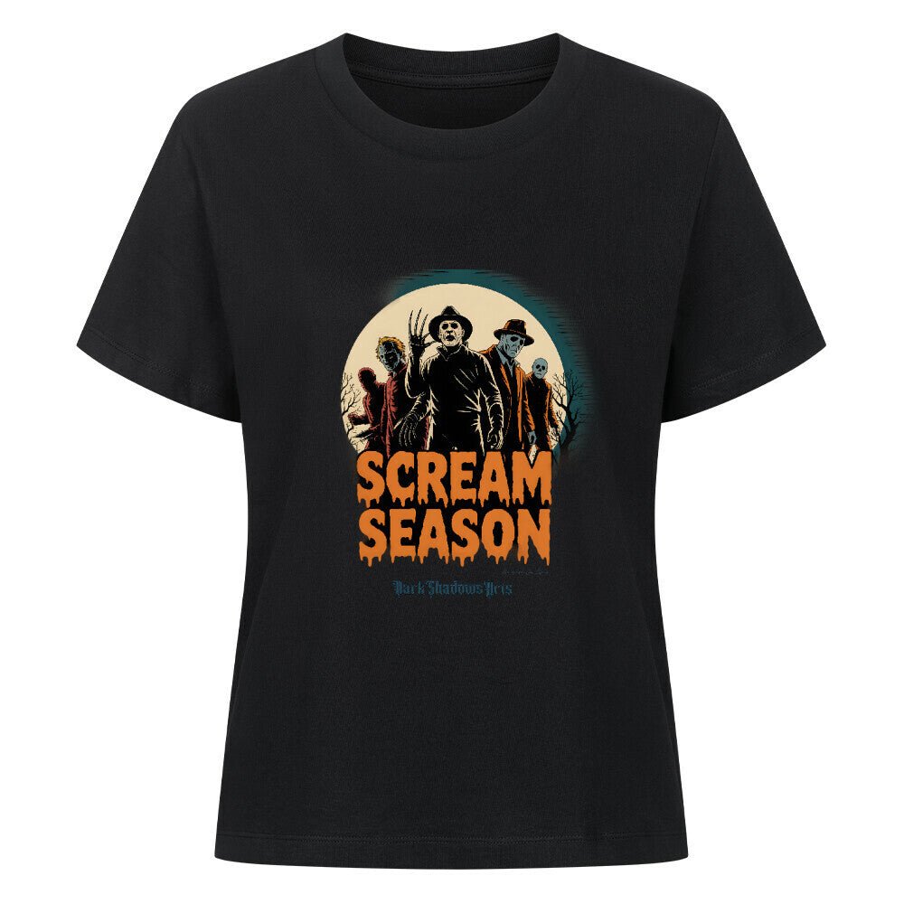 Scream Season - Premium Organic Shirt Women | T-Shirt | Dark Shadows Arts