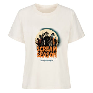Scream Season - Premium Organic Shirt Women | T-Shirt | Dark Shadows Arts