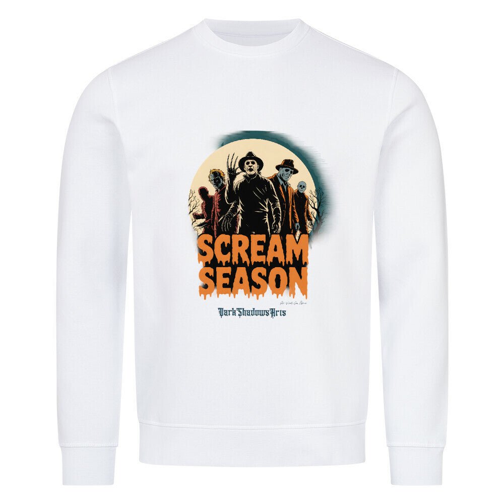 Scream Season - Premium Organic Sweatshirt | Sweatshirt | Dark Shadows Arts