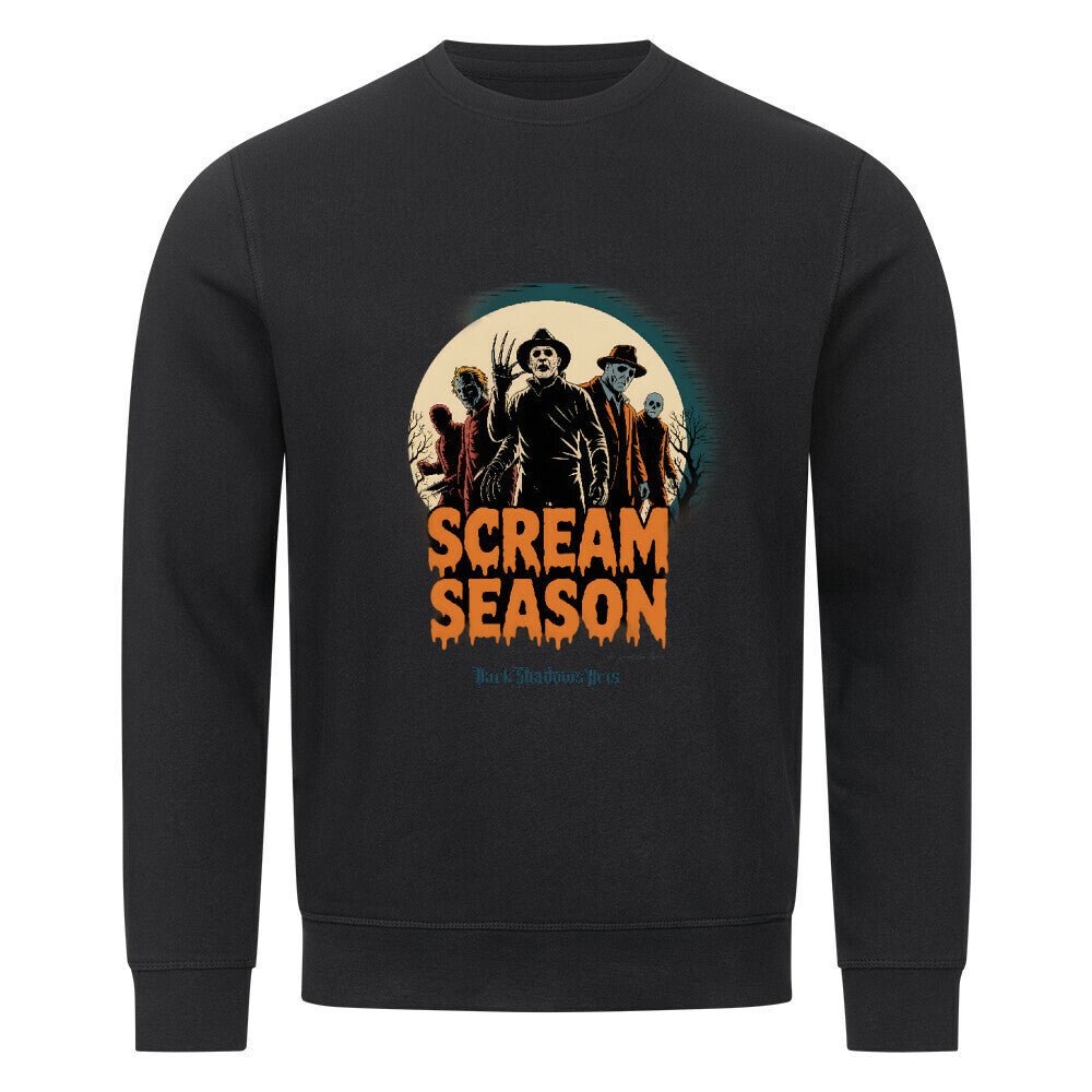 Scream Season - Premium Organic Sweatshirt | Sweatshirt | Dark Shadows Arts
