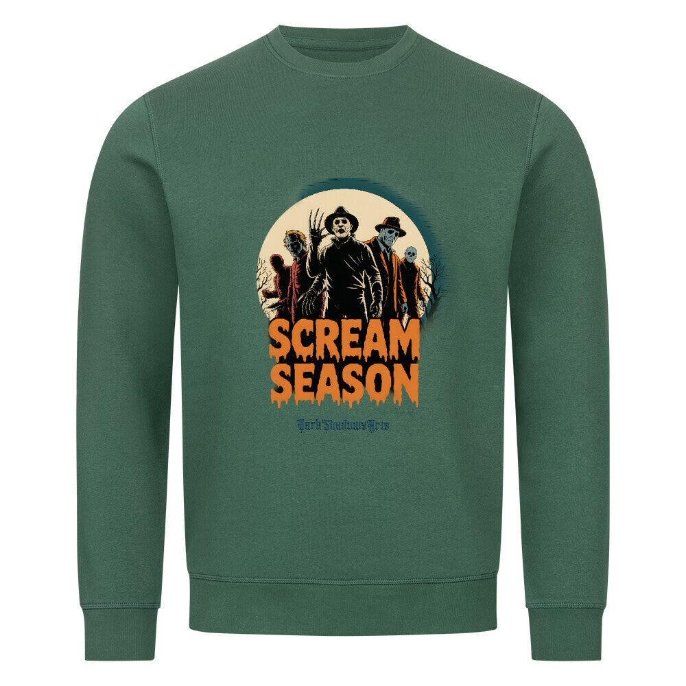 Scream Season - Premium Organic Sweatshirt | Sweatshirt | Dark Shadows Arts