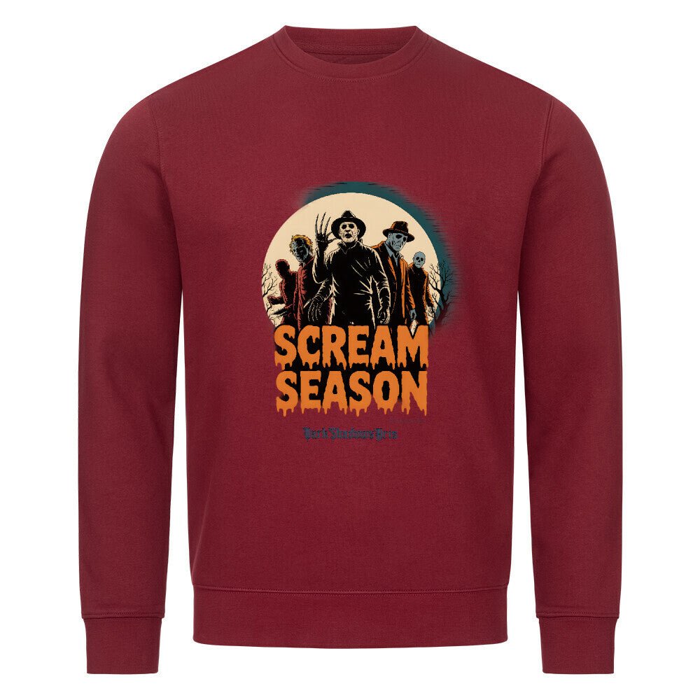 Scream Season - Premium Organic Sweatshirt | Sweatshirt | Dark Shadows Arts