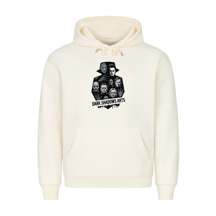 Screaming Shadows – Horrorfilm - Camouflage trifft Kult - Ikonen - HigherBlanks Premium Hoodie | Hoodie | Dark Shadows Arts