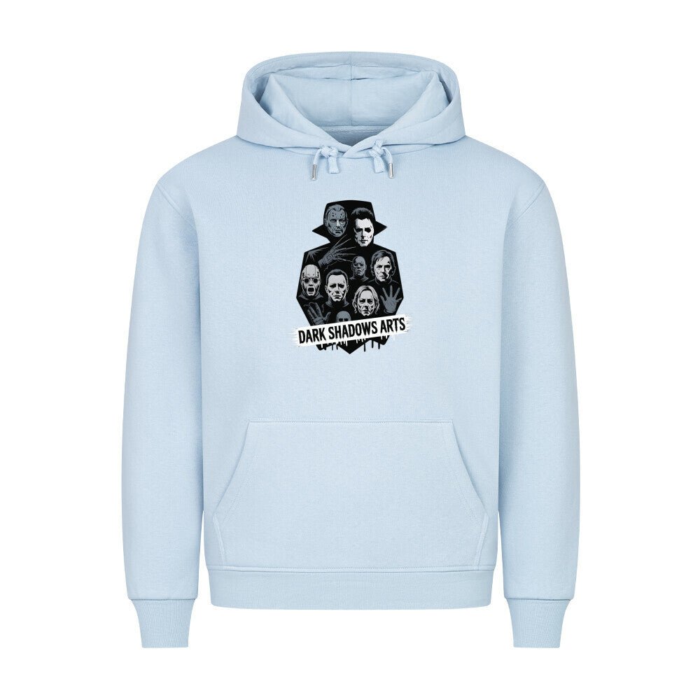 Screaming Shadows – Horrorfilm - Camouflage trifft Kult - Ikonen - HigherBlanks Premium Hoodie | Hoodie | Dark Shadows Arts