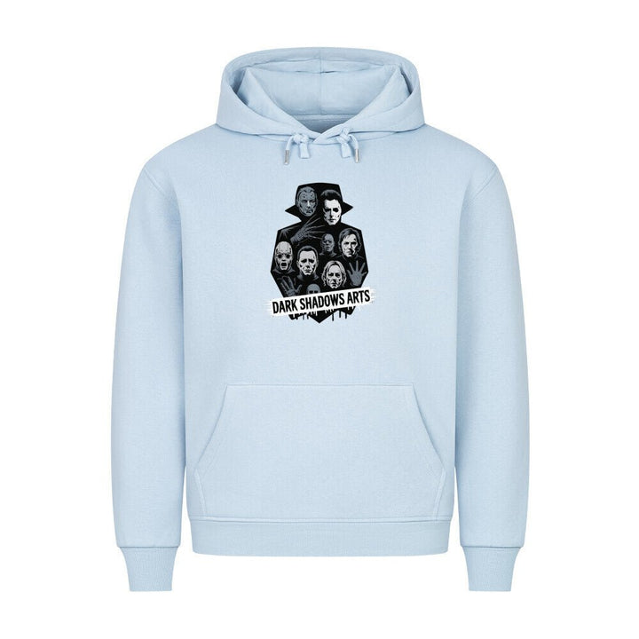 Screaming Shadows – Horrorfilm - Camouflage trifft Kult - Ikonen - HigherBlanks Premium Hoodie | Hoodie | Dark Shadows Arts