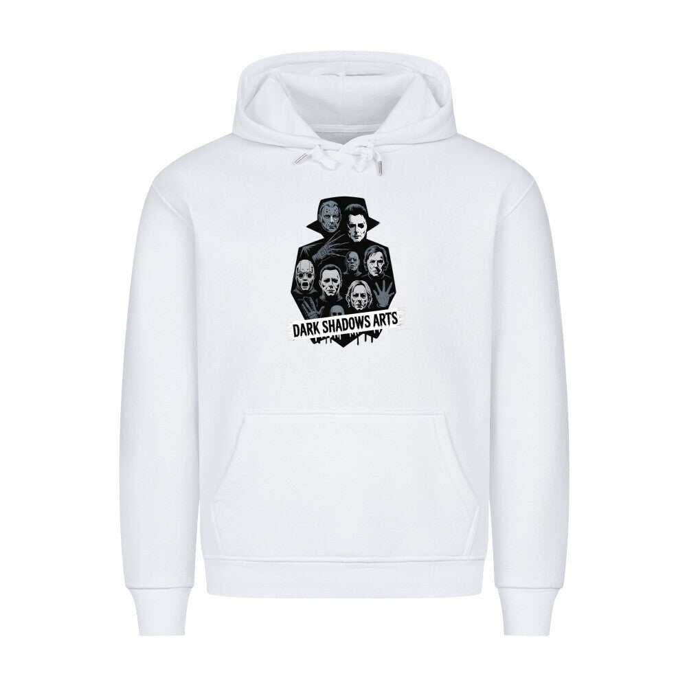 Screaming Shadows – Horrorfilm - Camouflage trifft Kult - Ikonen - HigherBlanks Premium Hoodie | Hoodie | Dark Shadows Arts