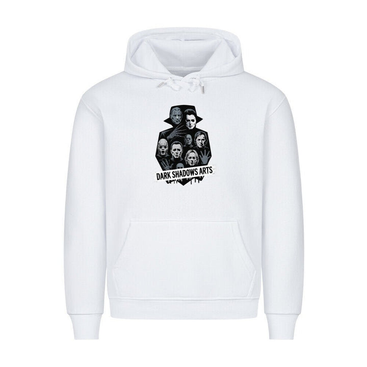 Screaming Shadows – Horrorfilm - Camouflage trifft Kult - Ikonen - HigherBlanks Premium Hoodie | Hoodie | Dark Shadows Arts