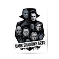Screaming Shadows – Horrorfilm - Camouflage trifft Kult - Ikonen - Poster 3:4 | Poster | Dark Shadows Arts