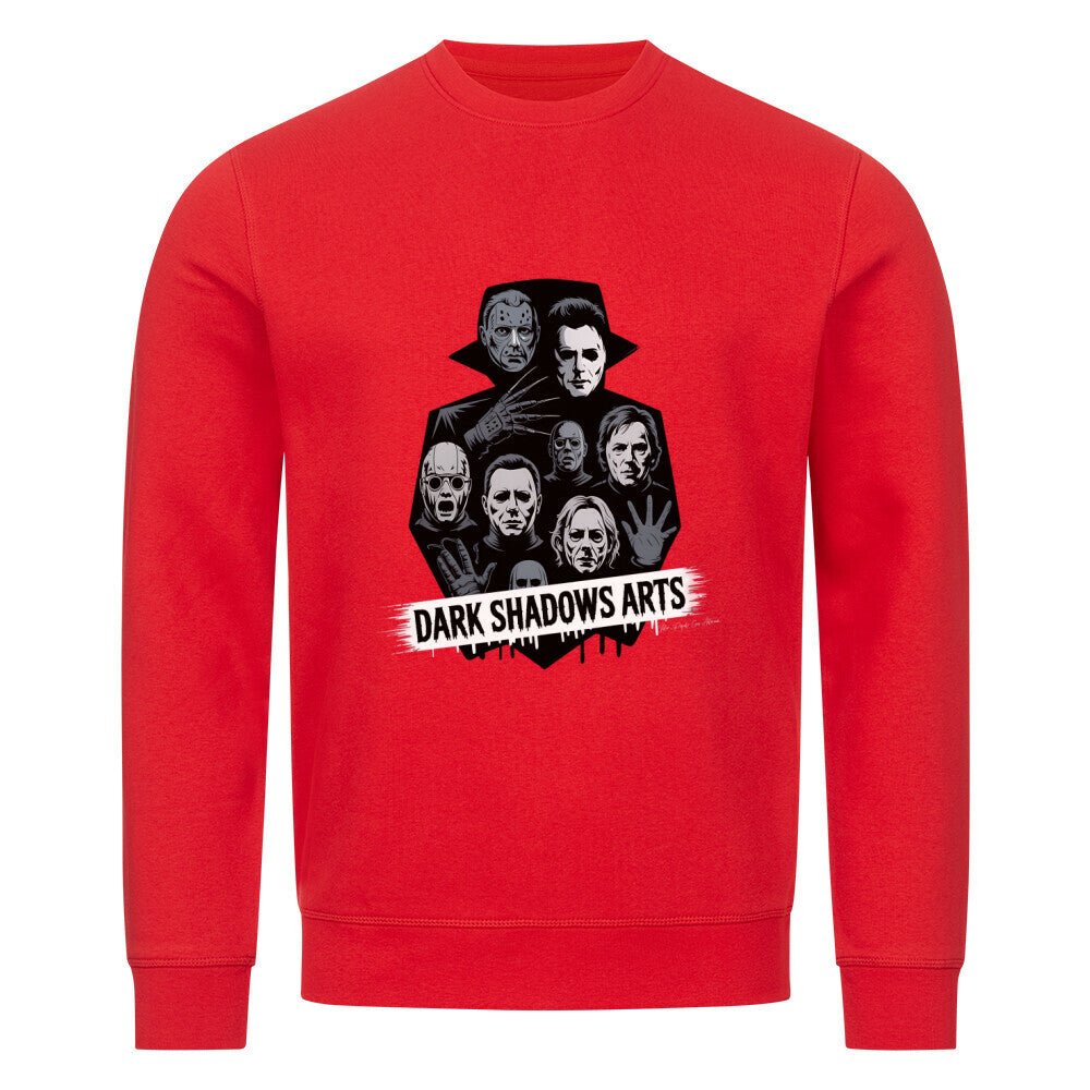 Screaming Shadows – Horrorfilm - Camouflage trifft Kult - Ikonen - Premium Organic Sweatshirt | Sweatshirt | Dark Shadows Arts