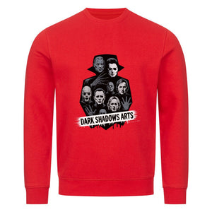 Screaming Shadows – Horrorfilm - Camouflage trifft Kult - Ikonen - Premium Organic Sweatshirt | Sweatshirt | Dark Shadows Arts