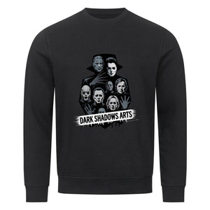 Screaming Shadows – Horrorfilm - Camouflage trifft Kult - Ikonen - Premium Organic Sweatshirt | Sweatshirt | Dark Shadows Arts