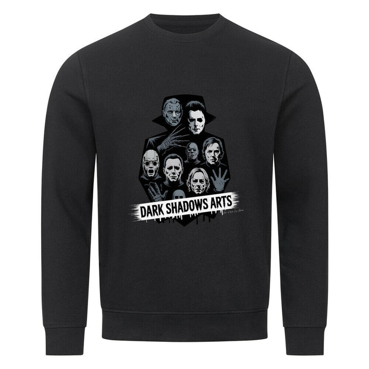 Screaming Shadows – Horrorfilm - Camouflage trifft Kult - Ikonen - Premium Organic Sweatshirt | Sweatshirt | Dark Shadows Arts