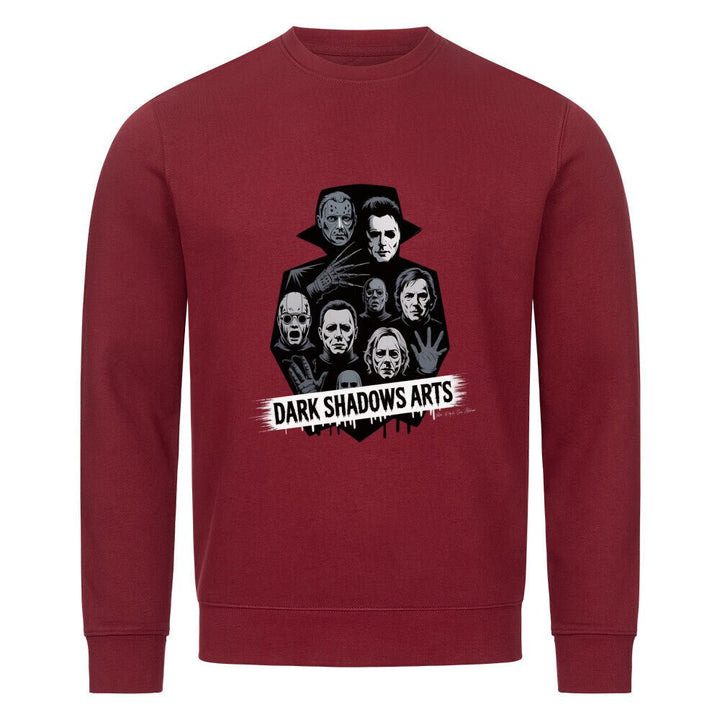 Screaming Shadows – Horrorfilm - Camouflage trifft Kult - Ikonen - Premium Organic Sweatshirt | Sweatshirt | Dark Shadows Arts