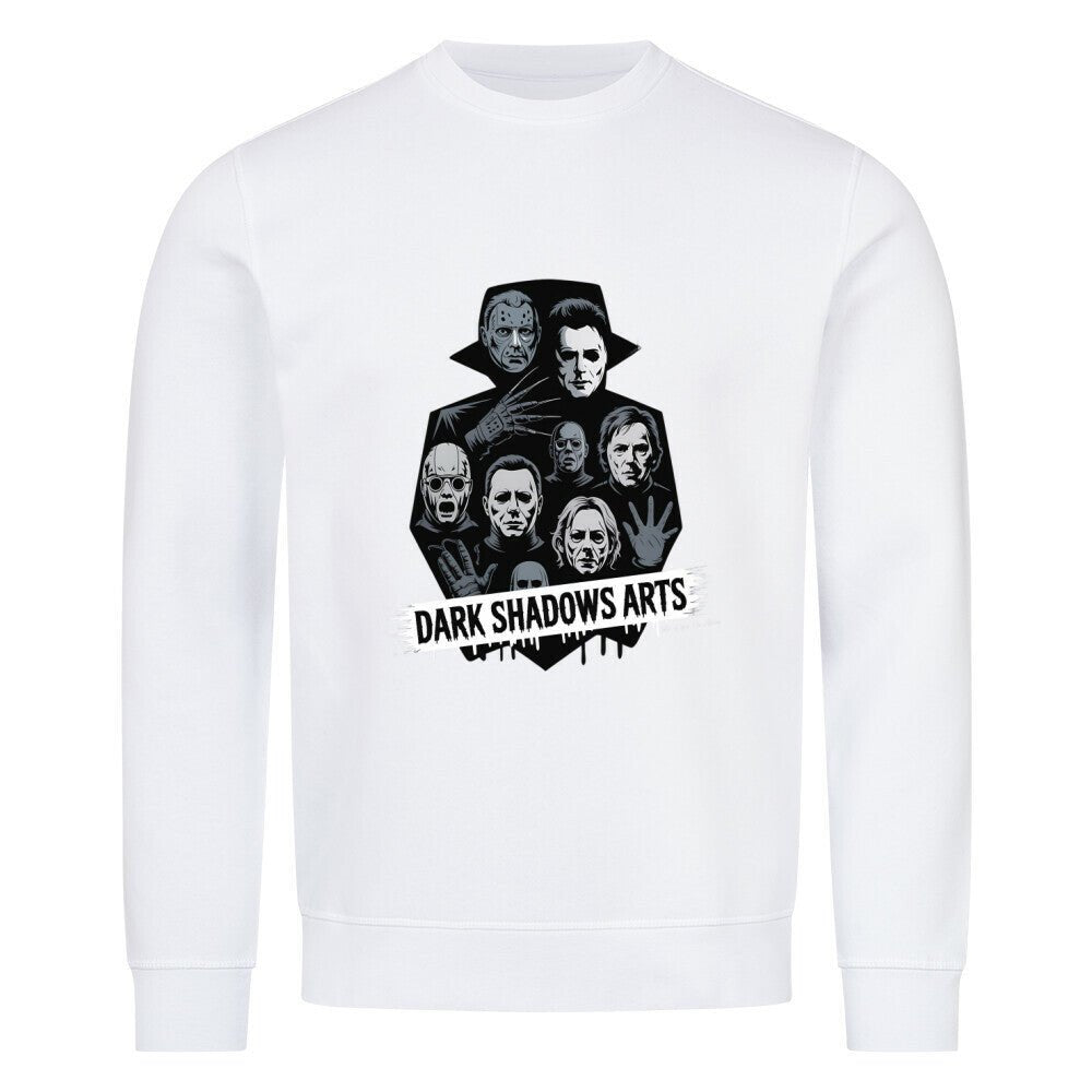 Screaming Shadows – Horrorfilm - Camouflage trifft Kult - Ikonen - Premium Organic Sweatshirt | Sweatshirt | Dark Shadows Arts