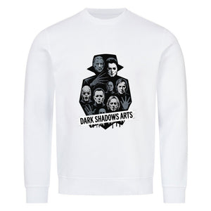 Screaming Shadows – Horrorfilm - Camouflage trifft Kult - Ikonen - Premium Organic Sweatshirt | Sweatshirt | Dark Shadows Arts