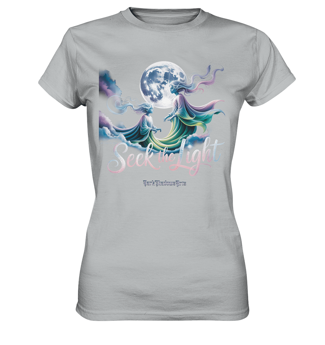 Seek the Light – Spiritueller Aufstieg & Kosmische Weisheit - Ladies Premium Shirt | Lady - Shirts | Dark Shadows Arts