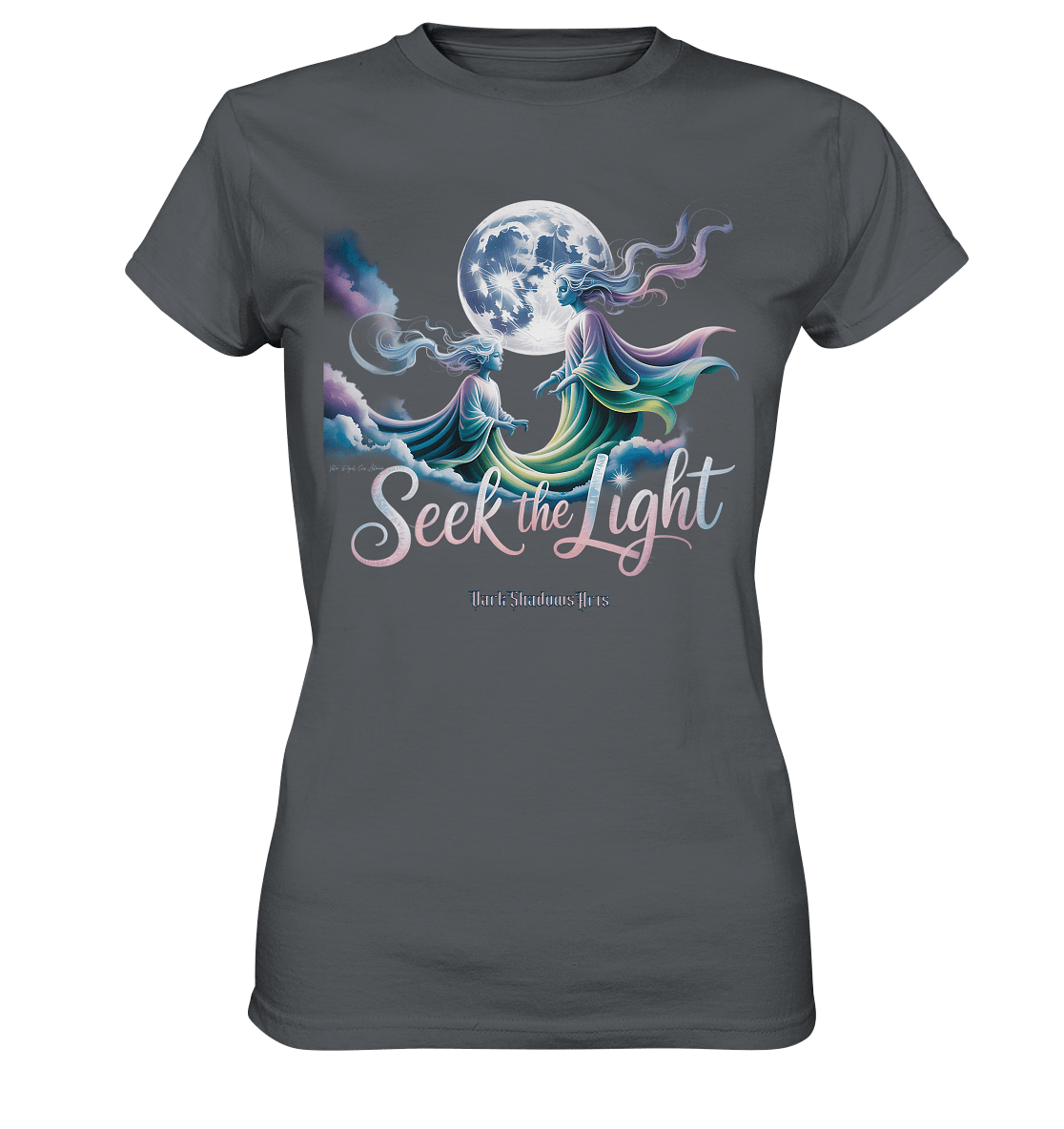 Seek the Light – Spiritueller Aufstieg & Kosmische Weisheit - Ladies Premium Shirt | Lady - Shirts | Dark Shadows Arts