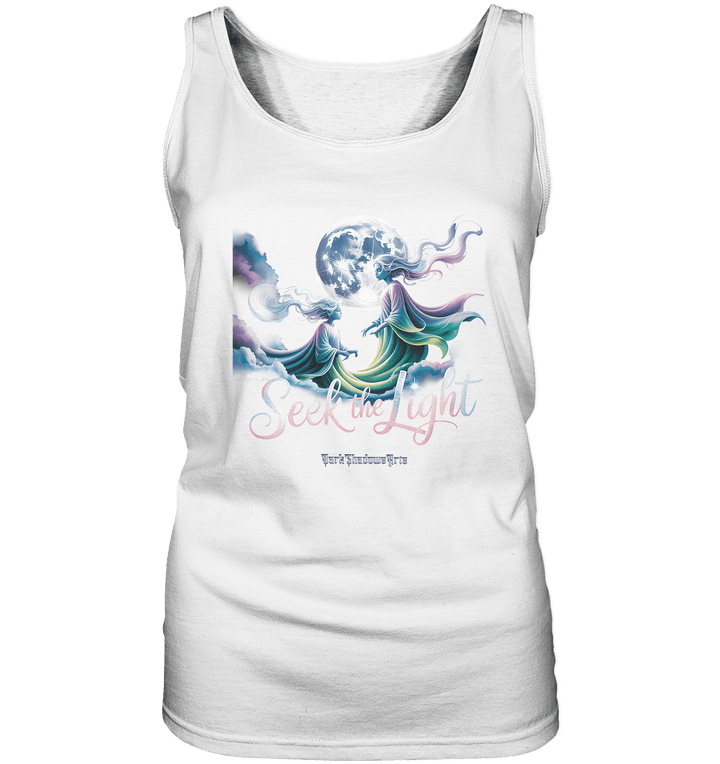Seek the Light – Spiritueller Aufstieg & Kosmische Weisheit - Ladies Tank - Top | Tank - Tops | Dark Shadows Arts