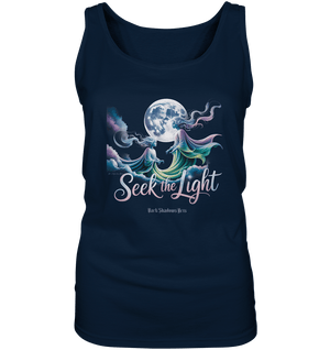 Seek the Light – Spiritueller Aufstieg & Kosmische Weisheit - Ladies Tank - Top | Tank - Tops | Dark Shadows Arts