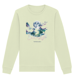 Seek the Light – Spiritueller Aufstieg & Kosmische Weisheit - Organic Basic Unisex Sweatshirt | Sweatshirts | Dark Shadows Arts