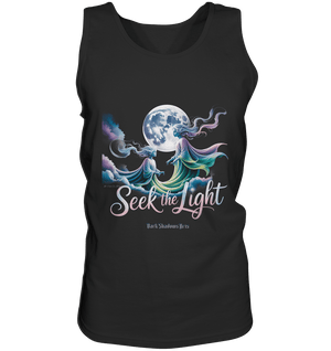 Seek the Light – Spiritueller Aufstieg & Kosmische Weisheit - Relaxed Tank Top | Tank - Tops | Dark Shadows Arts