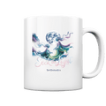 Seek the Light – Spiritueller Aufstieg & Kosmische Weisheit - Tasse glossy | Trinkgefäße | Dark Shadows Arts