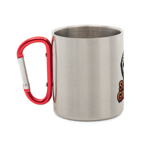 Serial Griller - Edelstahl - Tasse mit Karabiner | Mug | Dark Shadows Arts