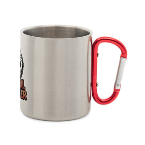 Serial Griller - Edelstahl - Tasse mit Karabiner | Mug | Dark Shadows Arts