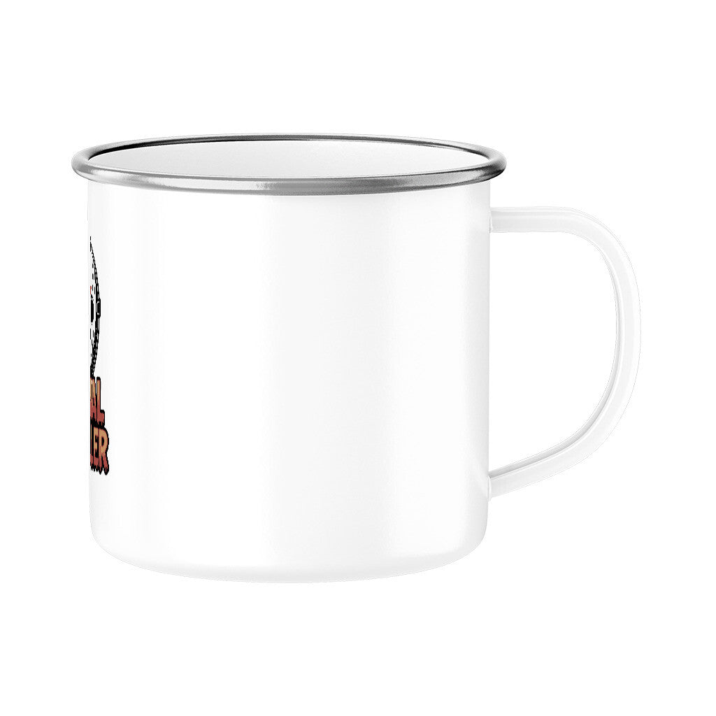 Serial Griller - Emaille Tasse | Mug | Dark Shadows Arts