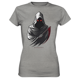Shadow Reaper Hooded Harbinger - Ladies Premium Shirt | Lady - Shirts | Dark Shadows Arts