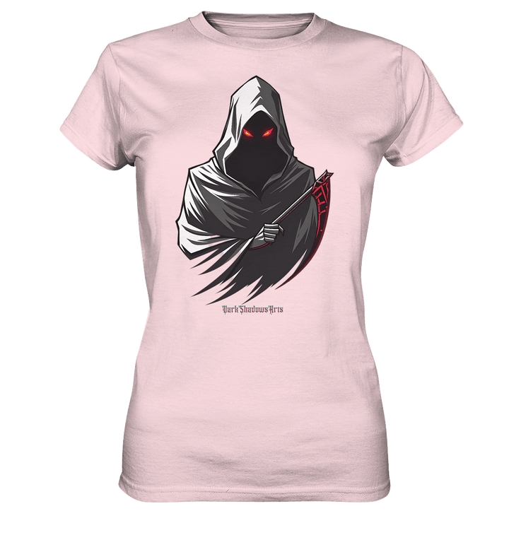 Shadow Reaper Hooded Harbinger - Ladies Premium Shirt | Lady - Shirts | Dark Shadows Arts