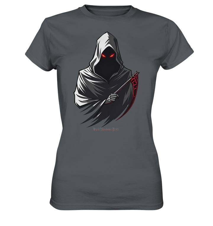 Shadow Reaper Hooded Harbinger - Ladies Premium Shirt | Lady - Shirts | Dark Shadows Arts