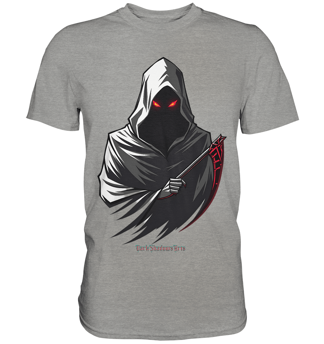Shadow Reaper Hooded Harbinger - Premium Shirt | Unisex - Shirts | Dark Shadows Arts