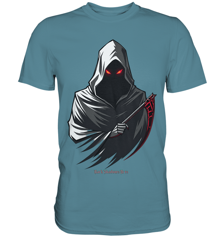 Shadow Reaper Hooded Harbinger - Premium Shirt | Unisex - Shirts | Dark Shadows Arts