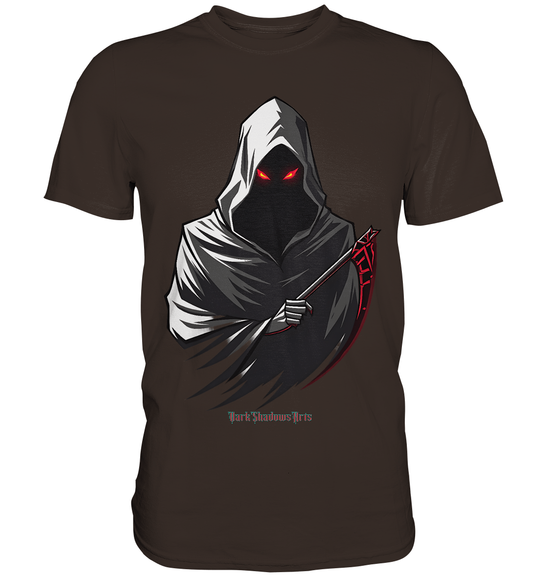 Shadow Reaper Hooded Harbinger - Premium Shirt | Unisex - Shirts | Dark Shadows Arts